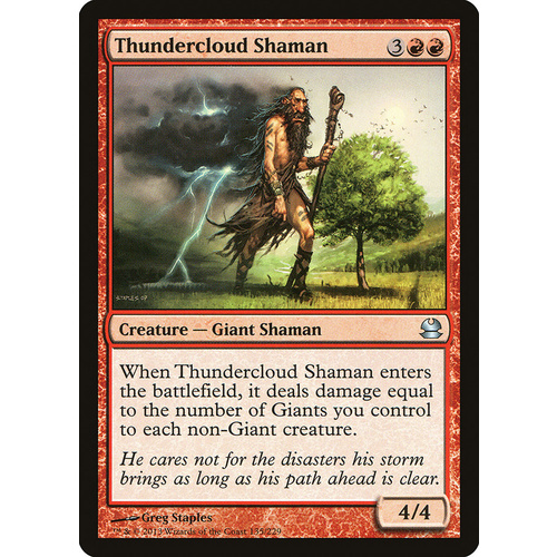 Thundercloud Shaman FOIL - MMA