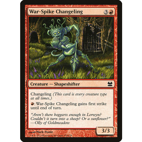 War-Spike Changeling FOIL - MMA