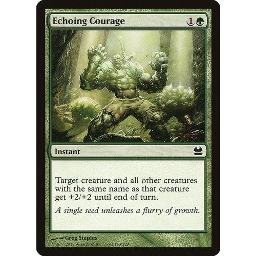 Echoing Courage FOIL - MMA