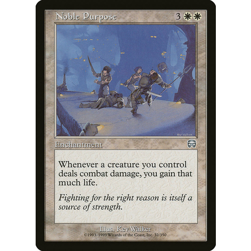 Noble Purpose - MMQ