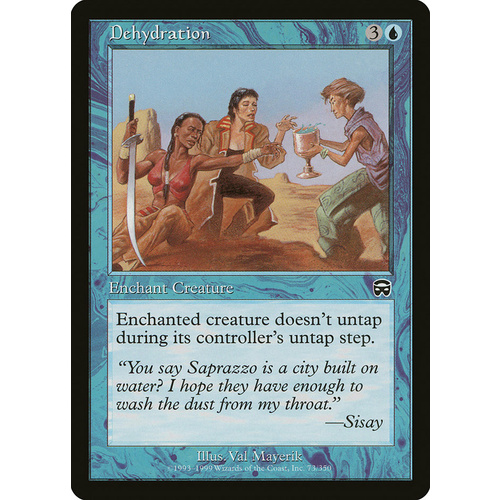 Dehydration - MMQ