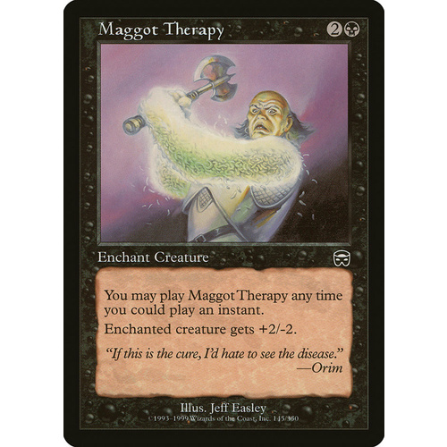 Maggot Therapy - MMQ