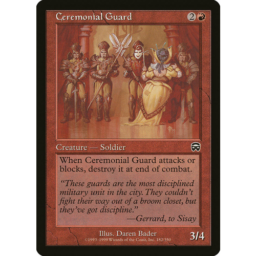 Ceremonial Guard - MMQ