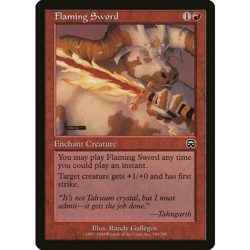Flaming Sword - MMQ