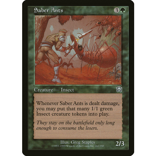 Saber Ants - MMQ