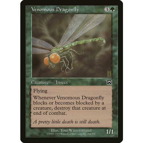 Venomous Dragonfly - MMQ