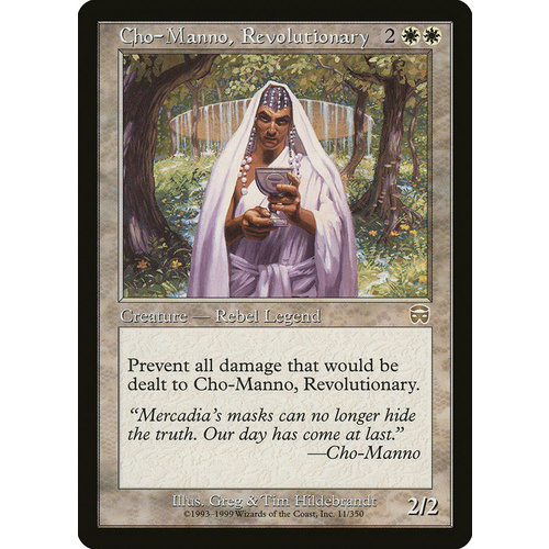 Cho-Manno, Revolutionary FOIL - MMQ
