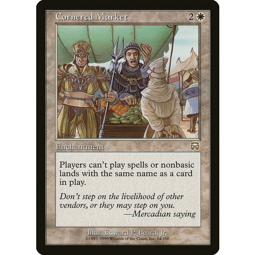 Cornered Market FOIL - MMQ