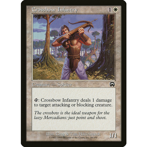Crossbow Infantry FOIL - MMQ