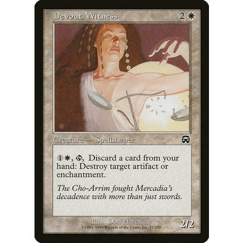 Devout Witness FOIL - MMQ