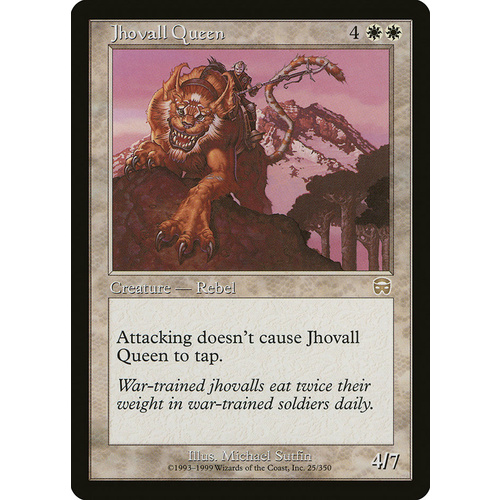 Jhovall Queen FOIL - MMQ
