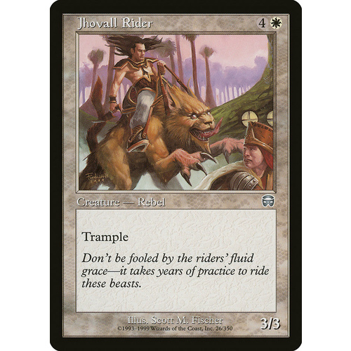 Jhovall Rider FOIL - MMQ