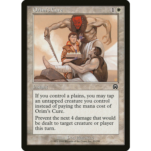 Orim's Cure FOIL - MMQ