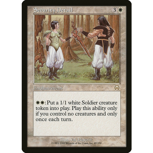 Security Detail FOIL - MMQ