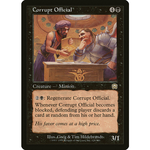 Corrupt Official FOIL - MMQ