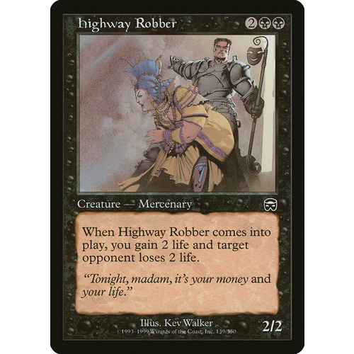 Highway Robber FOIL - MMQ