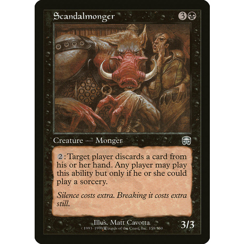 Scandalmonger FOIL - MMQ
