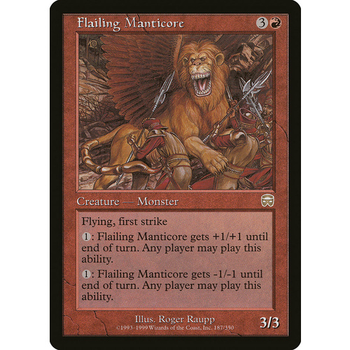 Flailing Manticore FOIL - MMQ