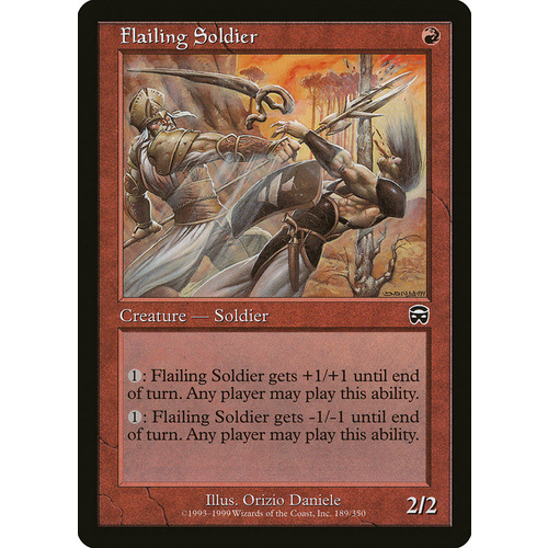 Flailing Soldier FOIL - MMQ