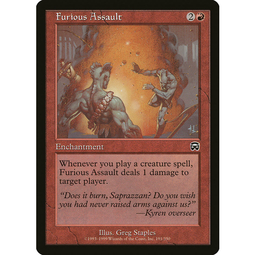 Furious Assault FOIL - MMQ