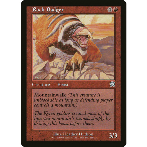 Rock Badger FOIL - MMQ