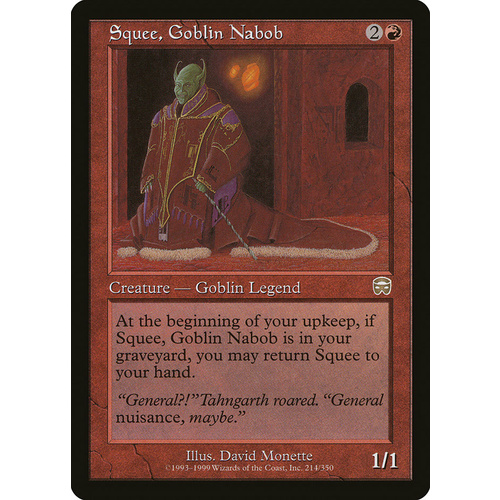 Squee, Goblin Nabob FOIL - MMQ