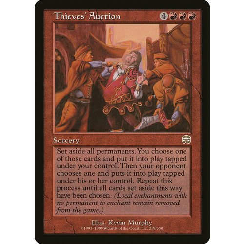 Thieves' Auction FOIL - MMQ