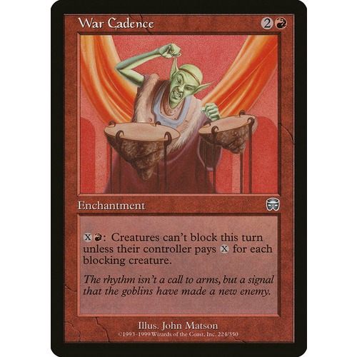 War Cadence FOIL - MMQ