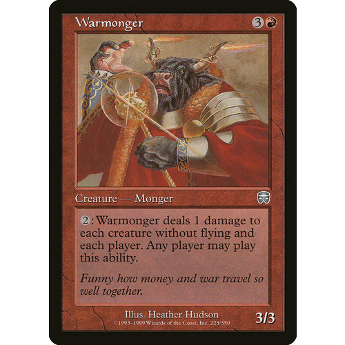 Warmonger FOIL - MMQ