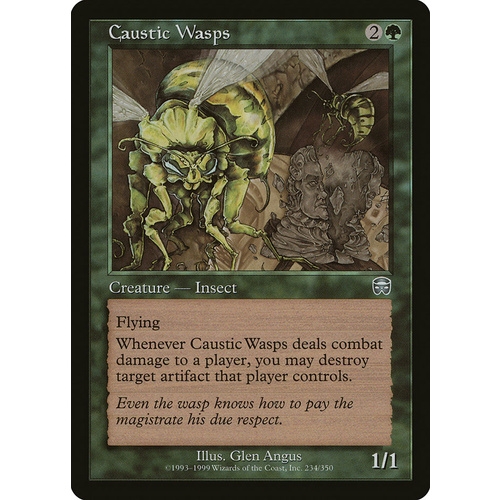 Caustic Wasps FOIL - MMQ