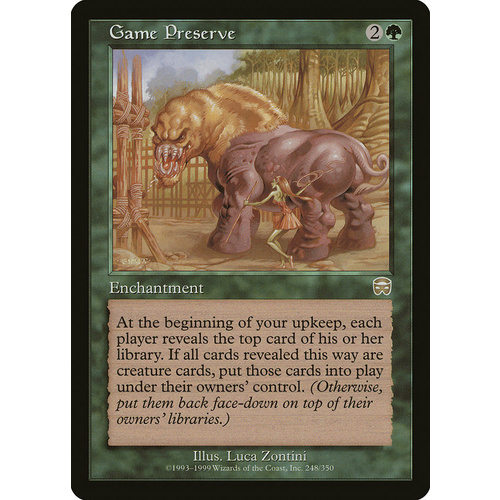 Game Preserve FOIL - MMQ