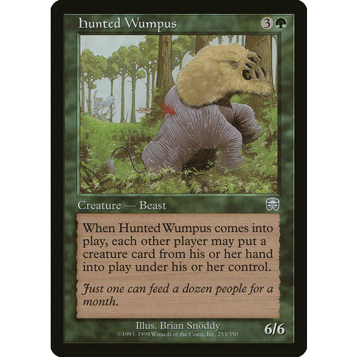 Hunted Wumpus FOIL - MMQ