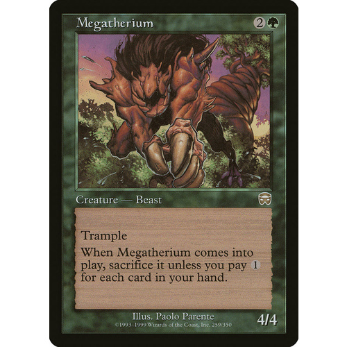 Megatherium FOIL - MMQ