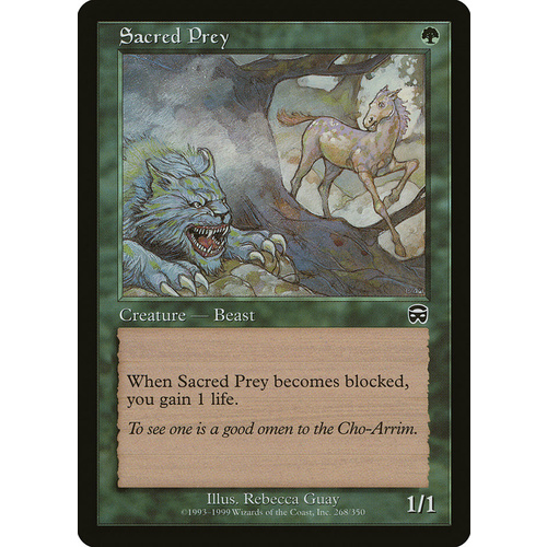 Sacred Prey FOIL - MMQ