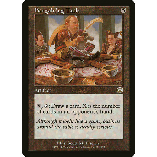 Bargaining Table FOIL - MMQ