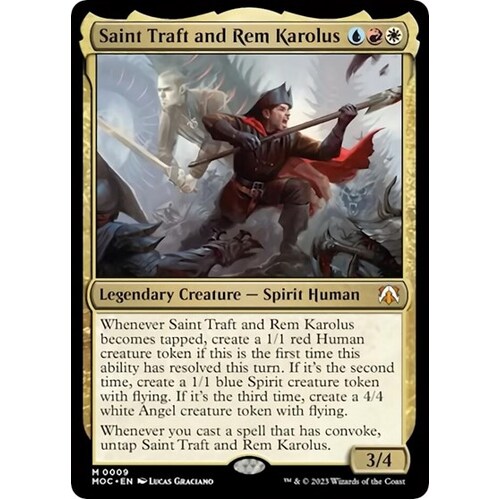 Saint Traft and Rem Karolus - MOC