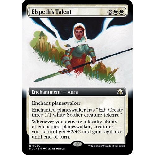 Elspeth's Talent (Extended Art) - MOC