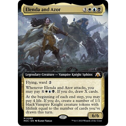 Elenda and Azor (Extended Art) - MOC