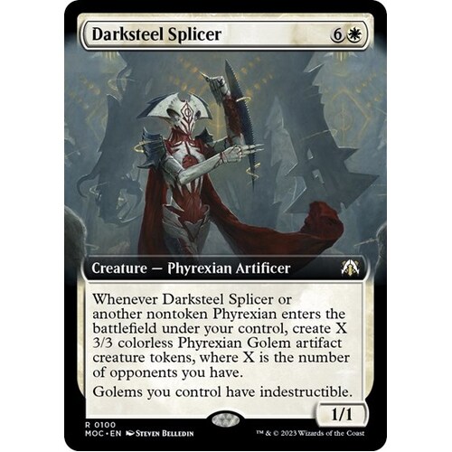 Darksteel Splicer (Extended Art) - MOC
