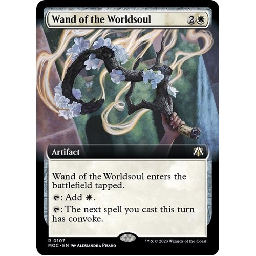 Wand of the Worldsoul (Extended Art) - MOC