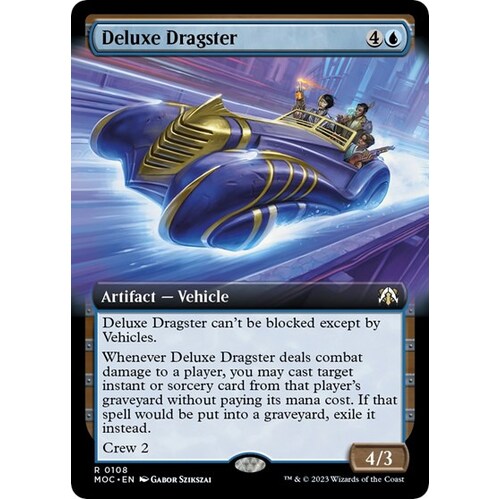 Deluxe Dragster (Extended Art) - MOC