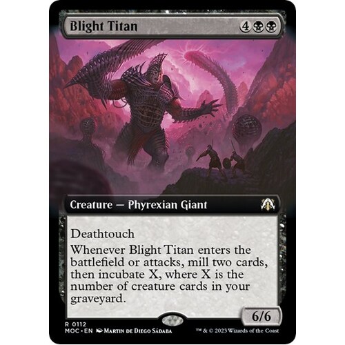 Blight Titan (Extended Art) - MOC