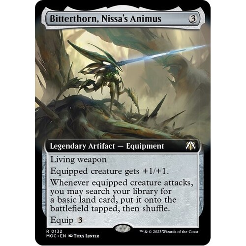 Bitterthorn, Nissa's Animus (Extended Art) - MOC