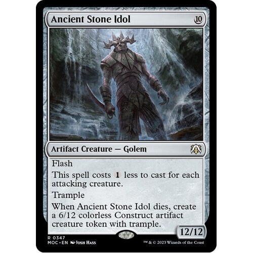 Ancient Stone Idol - MOC