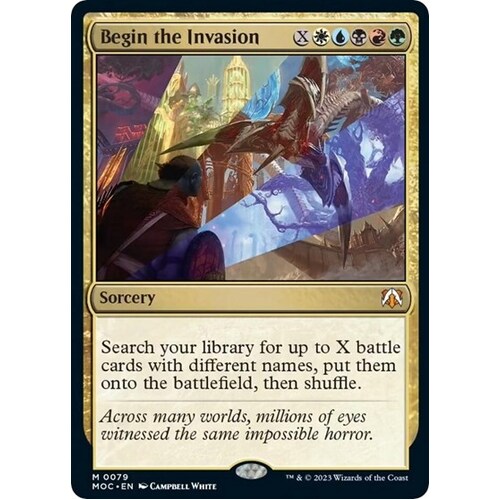 Begin the Invasion FOIL - MOC