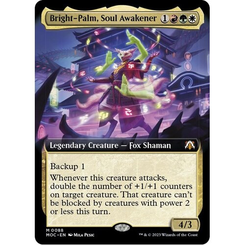 Bright-Palm, Soul Awakener (Extended Art) FOIL - MOC