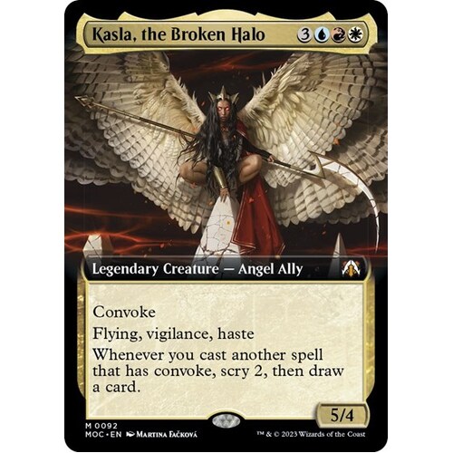 Kasla, the Broken Halo (Extended Art) FOIL - MOC