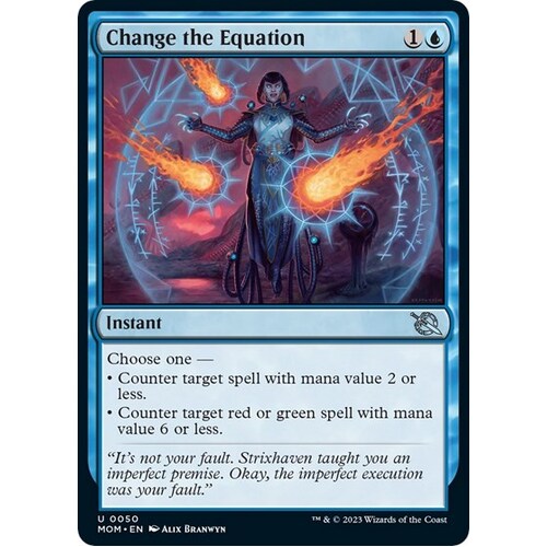 Change the Equation - MOM
