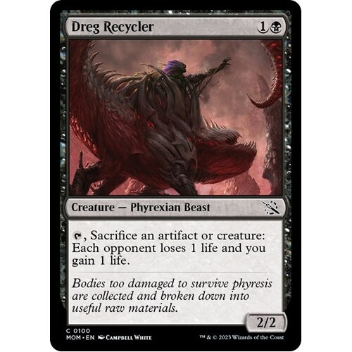 Dreg Recycler - MOM