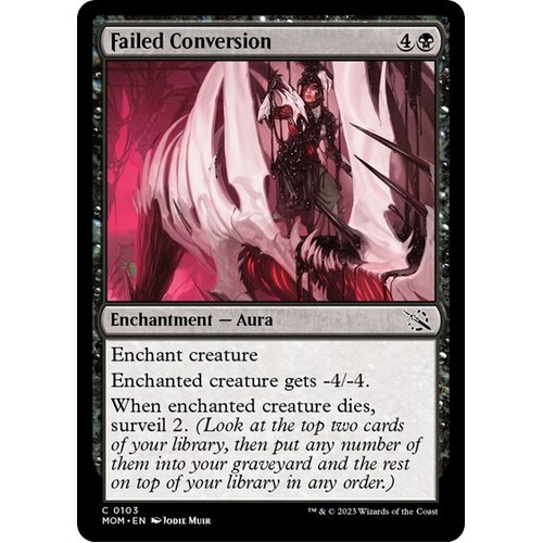 Failed Conversion - MOM